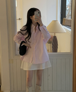 オックスフォードシャツ PINK