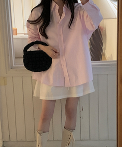 オックスフォードシャツ PINK