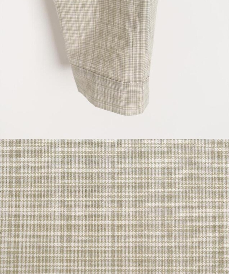 チェックシャツ