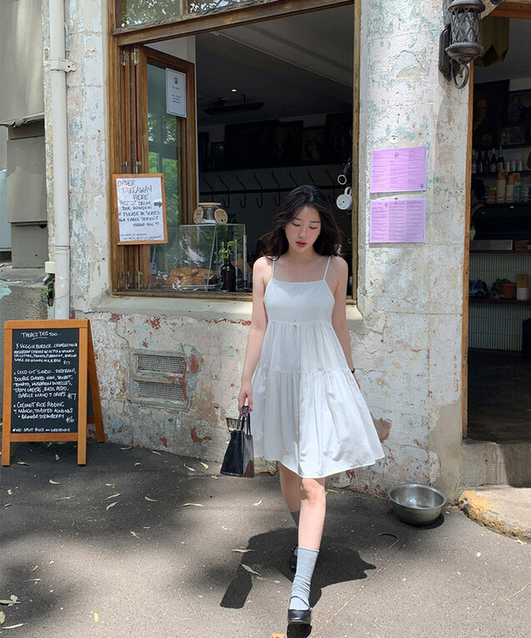 ワンピース HAENGNAE KISHIMEN FUR MINI DRESS HAENGNAE｜ヘンネの通販 - ZOZOTOWN