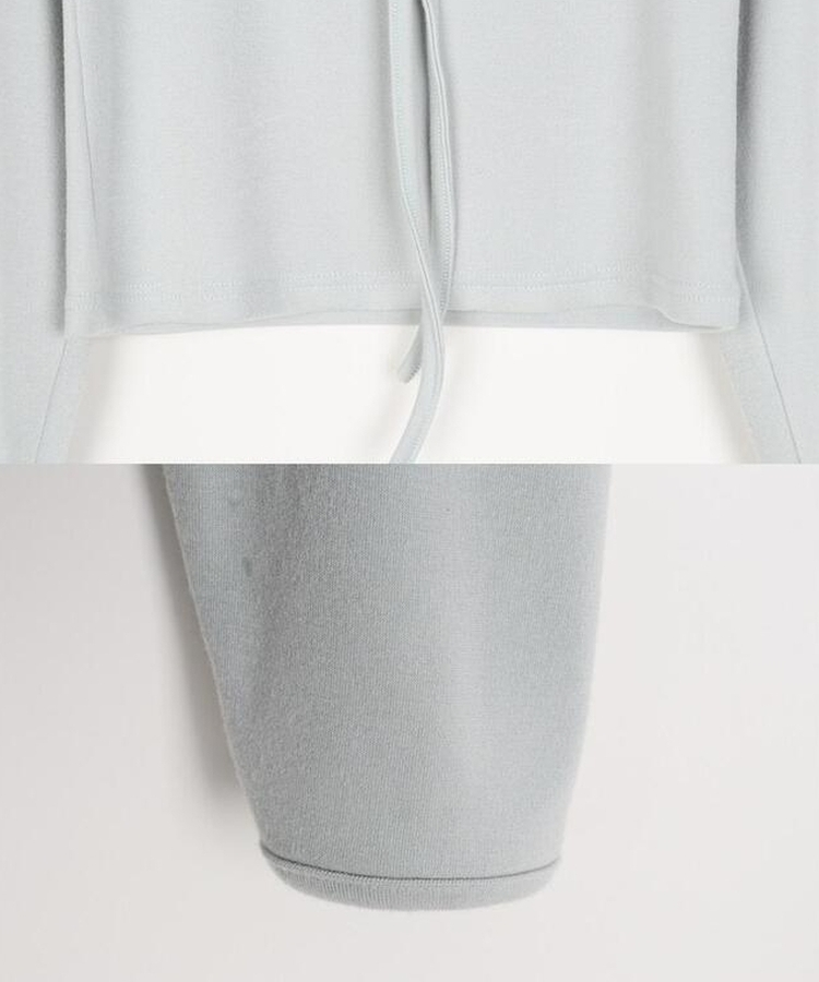 レイヤードリボン長袖Ｔシャツ