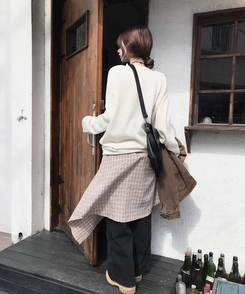 ワイド ストリングカーゴパンツ BLACK DENIM