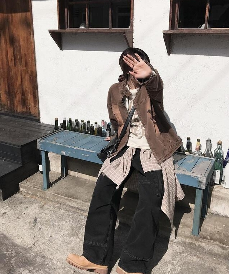 ストリングカーゴパンツ BLACK DENIM