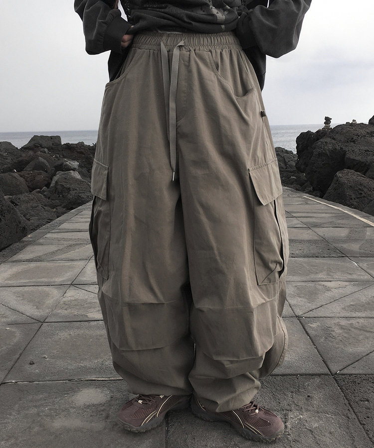 ベアバルーンカーゴパンツ KHAKI