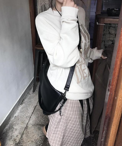 シャツ オーバーフィットチェックシャツ BEIGE