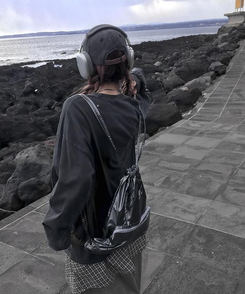 長袖Tシャツ ピグメント長袖Tシャツ CHARCOAL