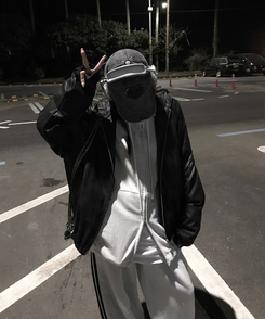 ジャンパー ダイヤルレザーフードジップアップ BLACK