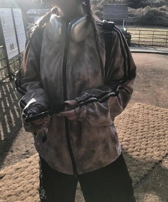 ジャンパー ストリングトラックラインジャンパー DUSTY PINK