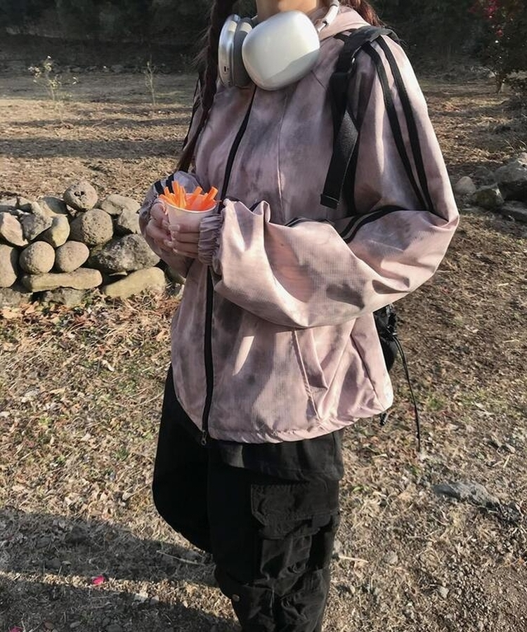 ストリングトラックラインジャンパー DUSTY PINK