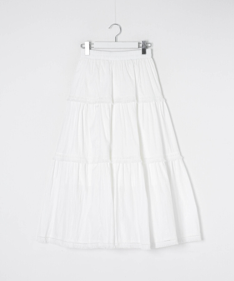 フリルロングスカート