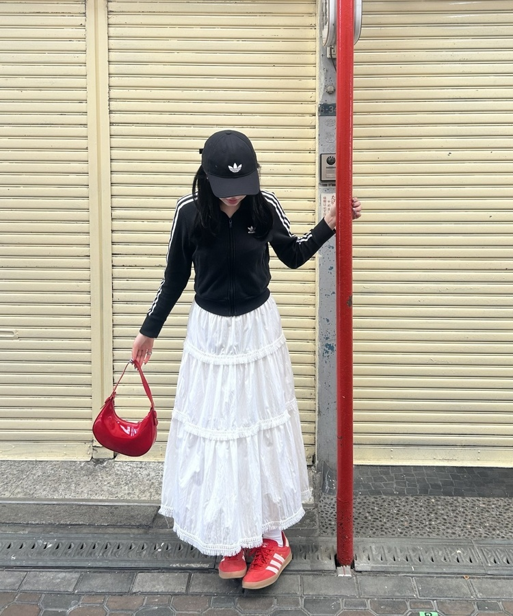 フリルロングスカート IVORY