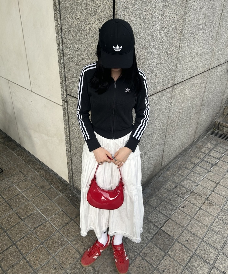 フリルロングスカート IVORY