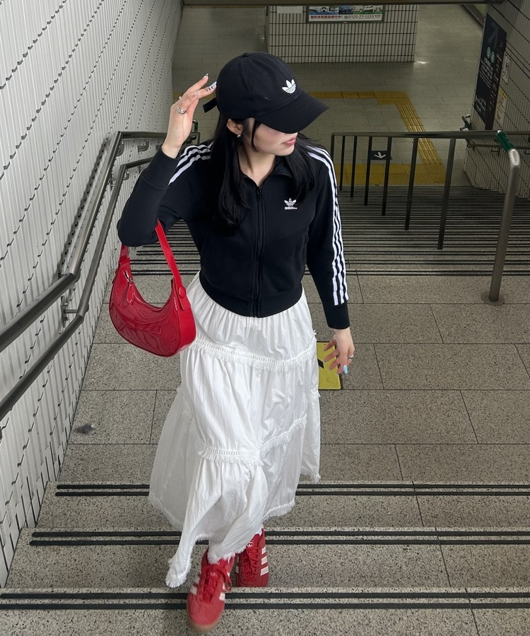 フリルロングスカート IVORY