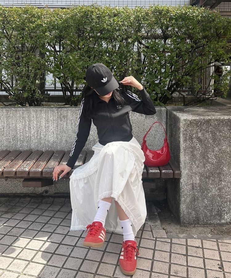 フリルロングスカート IVORY