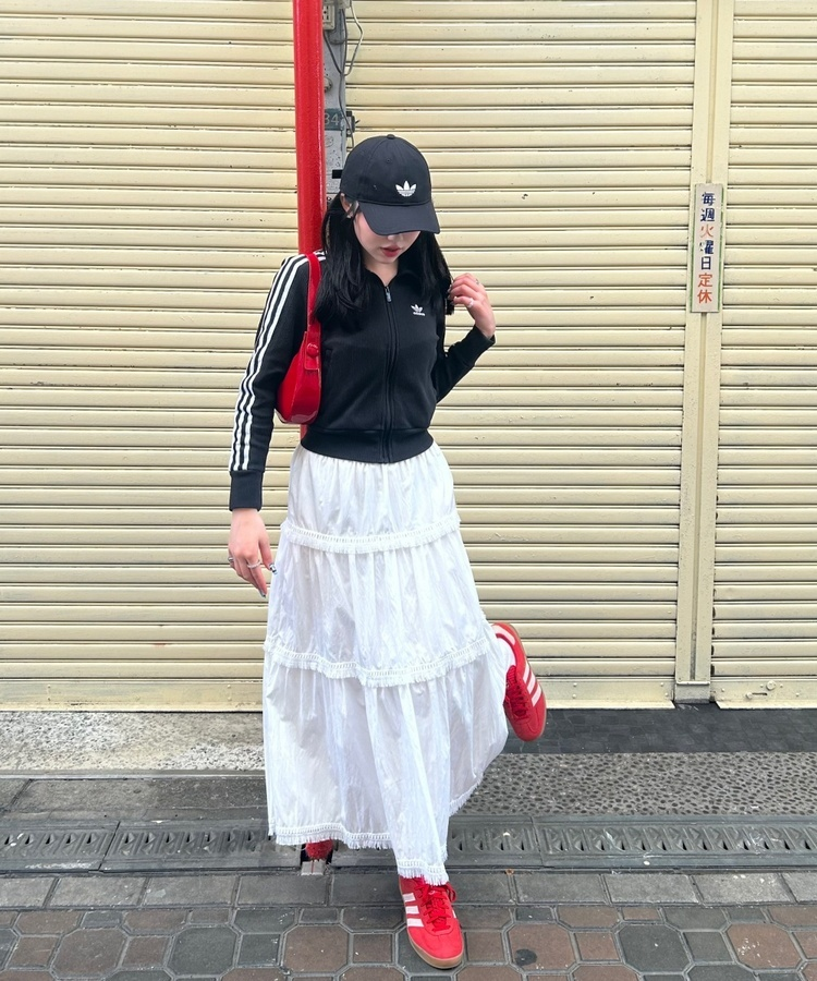 フリルロングスカート IVORY