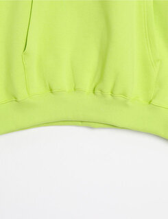 英文ポイントフードパーカー