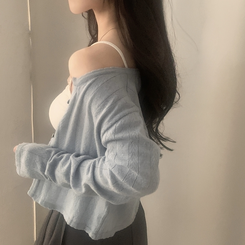 レースリブレイヤードキャミソール IVORY