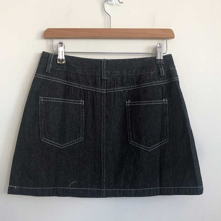 【SET】ダステッチジャケット デニムスカート
