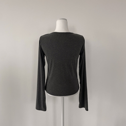 レイヤードドットカーディガン