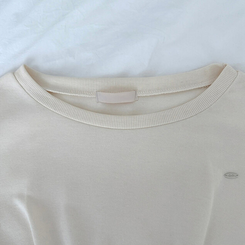 ペンダントオフショルダークロップトレーナー(5color)