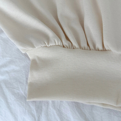 ペンダントオフショルダークロップトレーナー(5color)