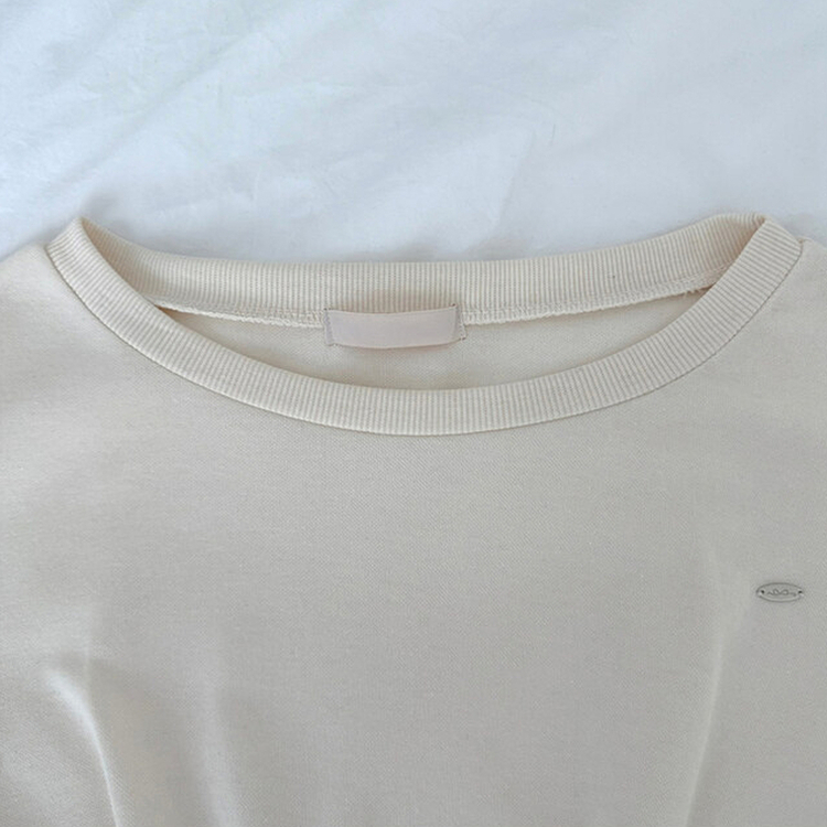 ペンダントオフショルダークロップトレーナー(5color)