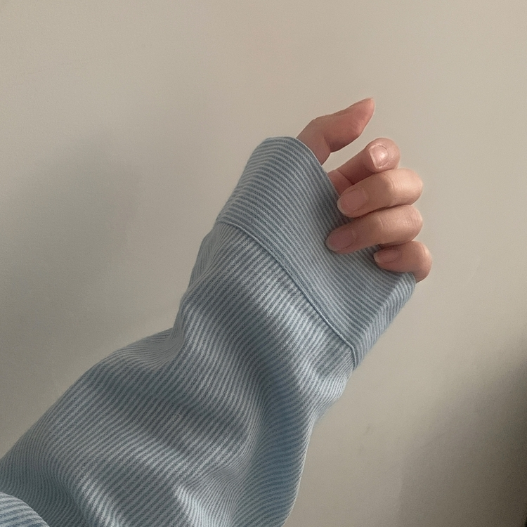 클라우드 모던 스트라이프 루즈핏 카라 셔츠남방 4color 소라