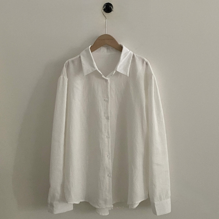 클라우드 모던 스트라이프 루즈핏 카라 셔츠남방 4color