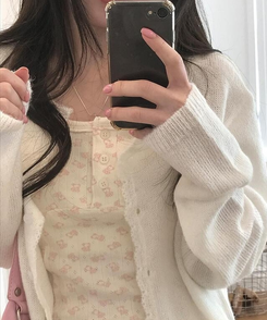 フルーティーカーディガン IVORY