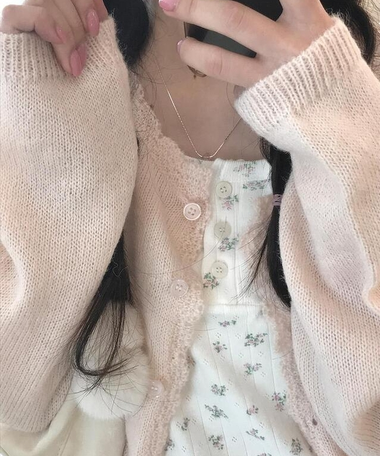 フルーティーカーディガン PINK