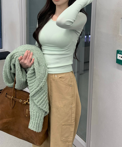 ワイド 【丈別】スチールリベットパンツ BEIGE
