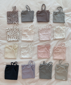 ドットシャーリングスリーブレス(11color)