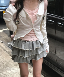 ドットシャーリングスリーブレス(11color) PINK-MINI STAR