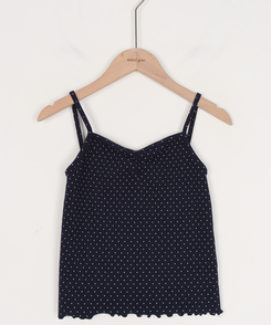 ドットシャーリングスリーブレス(11color)