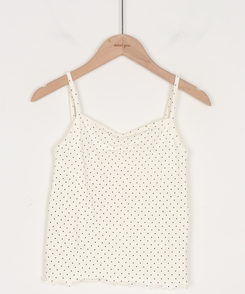 ドットシャーリングスリーブレス(11color)