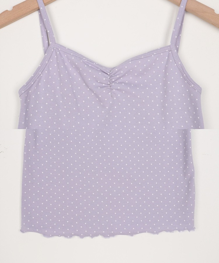 ドットシャーリングスリーブレス(11color)