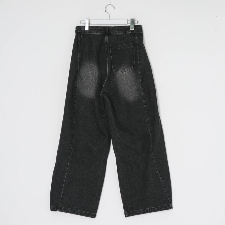 빈티지 워싱 포켓포인트 데님 팬츠