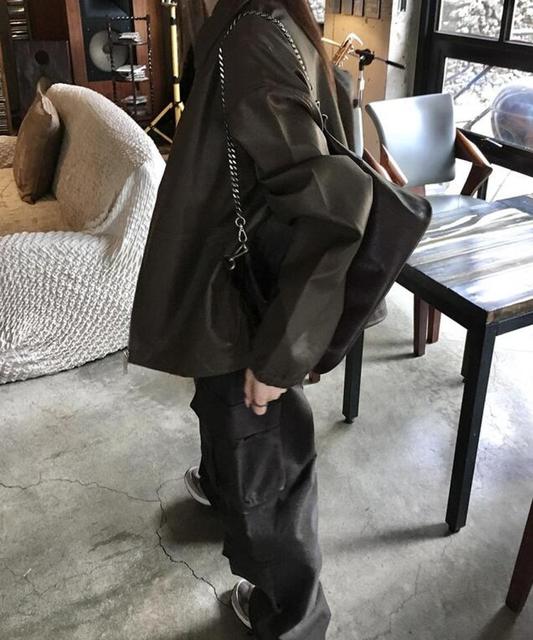カーゴバンディングパンツ CHARCOAL KHAKI