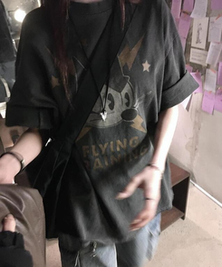 半袖Tシャツ プリンティング半袖Tシャツ CHARCOAL