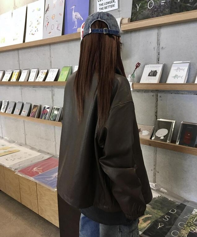 オールドレザージャケット BROWN