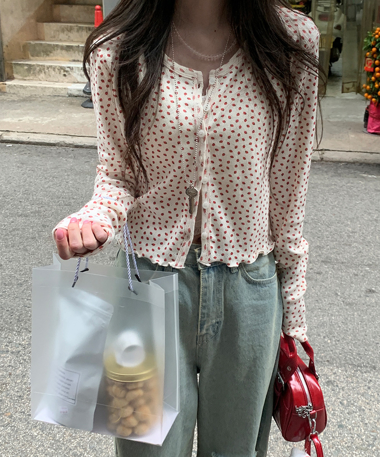 ストロベリーカーディガン CREAM