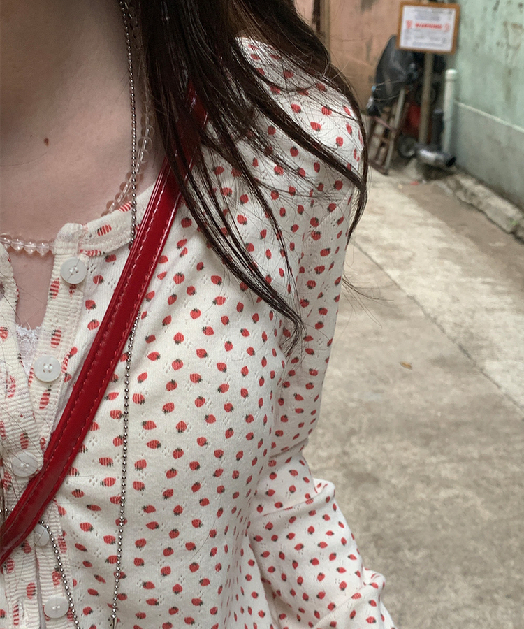 ストロベリーカーディガン CREAM