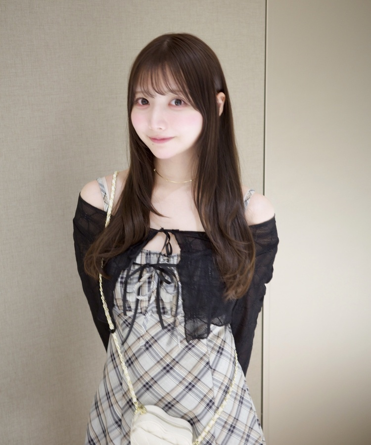 레이스 가디건 블랙