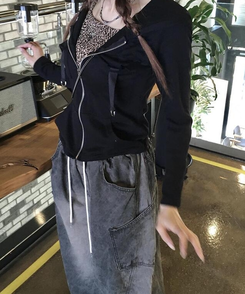 ワイド ワイドバルーンバンディングパンツ BLACK DENIM