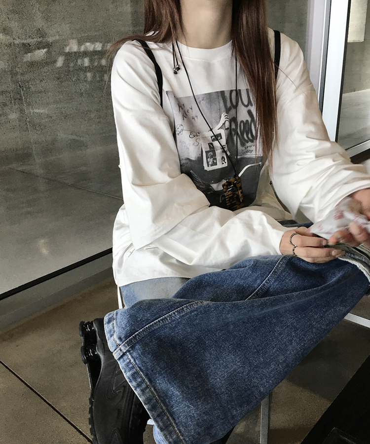 トミーレイヤードTシャツ WHITE