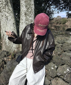 フード バウンドフードTシャツ LIGHT PINK