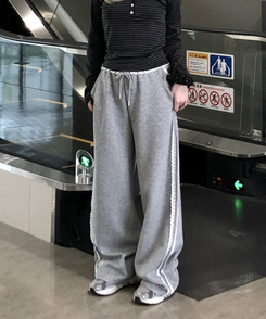 レーストラックパンツ GREY