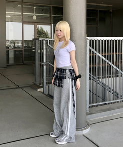 レーストラックパンツ GREY