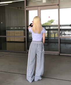 レーストラックパンツ GREY