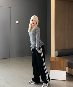 レーストラックパンツ BLACK